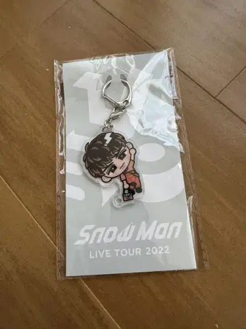 Snow Man LIVE TOUR 2022 스노치루 무카이 코지 키링