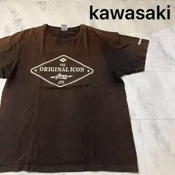 kawasaki 가와사키 오리지널 아이콘 티셔츠 반팔 기업 로고