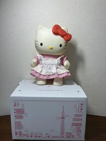 헬로키티 소프트 비닐 빅 사이즈 약 21cm 피규어 빈티지 산리오