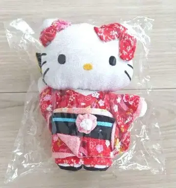 하로키티 크레이프 원단 봉제 인형