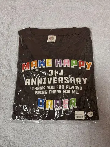 7ORDER 3rd Anniversary FC 한정판 티셔츠 M 사이즈