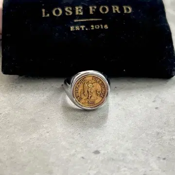 LOSE FORD 코인 시그넷 반지