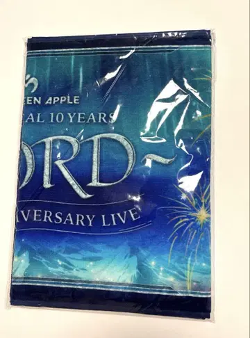 새상품 미세스 Mrs. GREEN APPLE 피요르드 타월 팝업