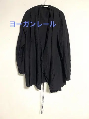 요건 레일 린넨 실크 가디건 겉옷