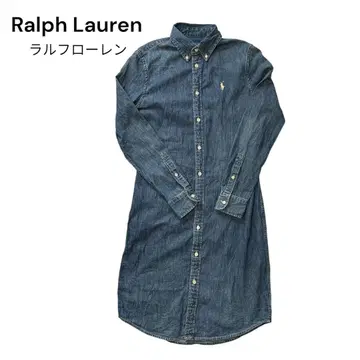 Ralph Lauren 랄프 로렌 데님 셔츠 원피스