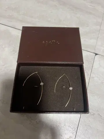 agete 체인 귀걸이
