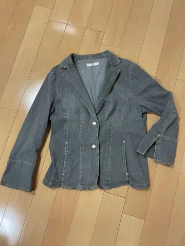 23 그레이 데님 자켓 새상품급