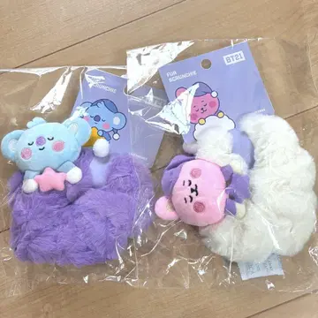bt21 bts cooky koya 스크런치 퍼 봉제 인형