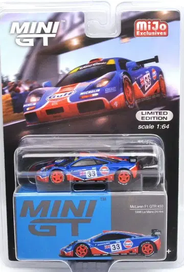 MINI GT 맥라렌 F1 GTR 르망 24시간 1996 #33