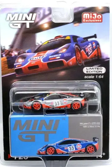 MINI GT 맥라렌 F1 GTR 르망 24시간 (체이스 카)