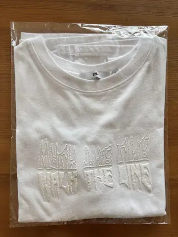 ENHYPEN WALK THE LINE 투어 티셔츠 L 사이즈