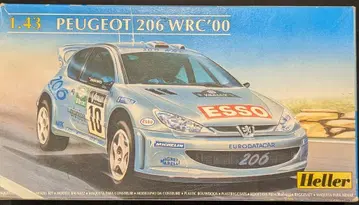 Heller 1/43 스케일 푸조 206 WRC 2000 80193