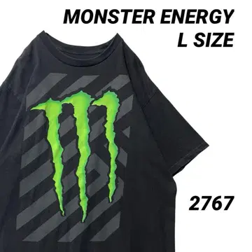 MONSTER ENERGY 몬스터 에너지 티셔츠 L 사이즈 빅 로고