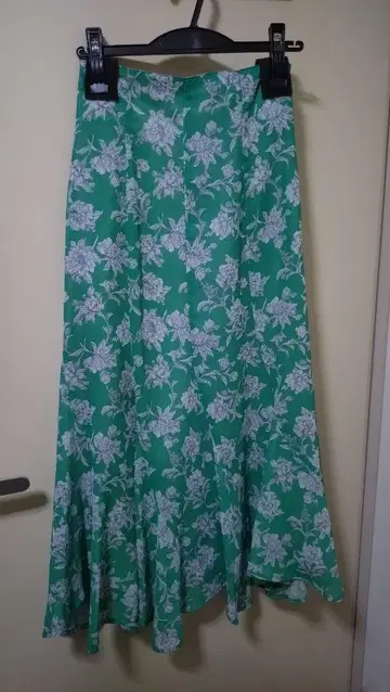 주이 플라워 에스카르고 스커트 그린
