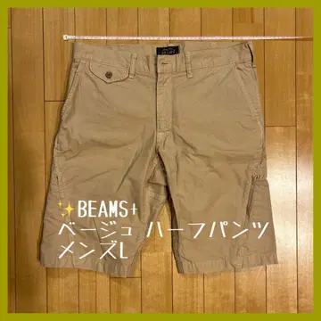 빔즈 베이지 숏 팬츠 L