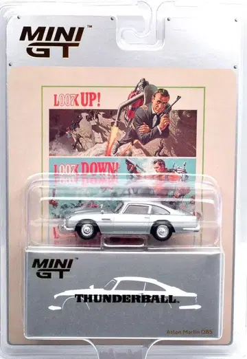 MINI GT 007 애스턴 마틴 DB5 '썬더볼 작전'