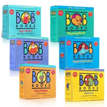 Bob Books Set 1-6 /66권 영어 음성 그림책
