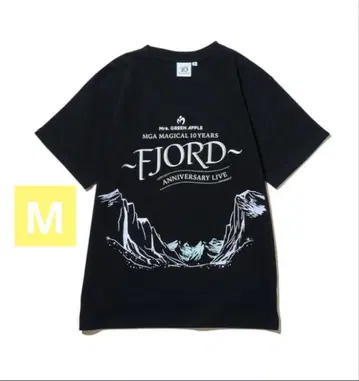 FJORD 미세스 LIVE 로고 티셔츠 (M 사이즈)