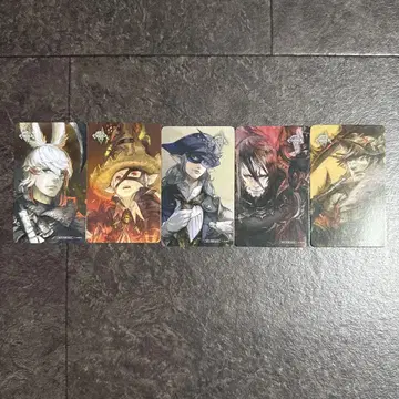 FFXIV 에올제아 카페 직업 마그넷 5개 세트