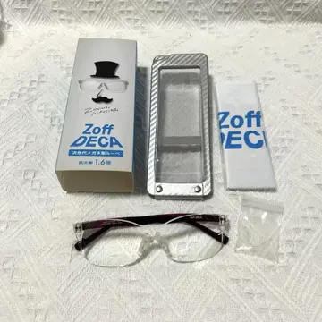 Zoff DECA 안경 ZM18L01A 81E 글리터 퍼플