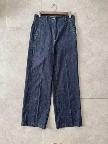 마레라 린넨 데님 38 사이즈 블루