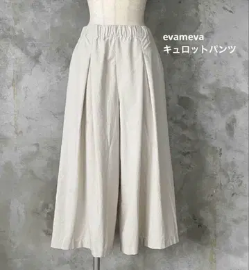 evameva 큐롯 팬츠 앤티크 화이트 M