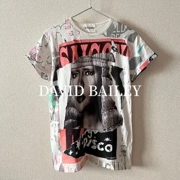 DAVID BAILEY 그래픽 프린트 티셔츠 Grace Jones