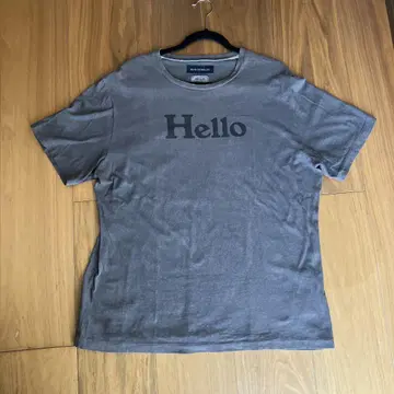 매디슨 블루 Hello 티셔츠 차콜 그레이 04 남성용