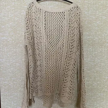 크로 셰 뜨개질 상의