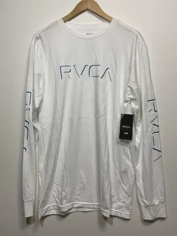 RVCA(루카) L/S TEE 롱 T 긴팔 화이트 L 사이즈