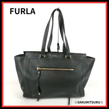 FURLA 훌라 토트백 핸드백 블랙 여성용 브랜드