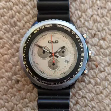 D&G 크로노그래프 손목시계