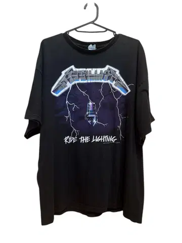 METALLICA Ride The Lightning 티셔츠