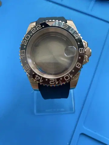 루트 비어 케이스 mod용 40mm 사파이어 크리스탈 nh34.nh35