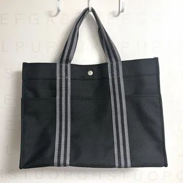 요코형 라인 패턴 토트백 (대)