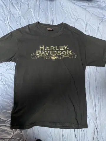 Harley Davidson 블랙 티셔츠