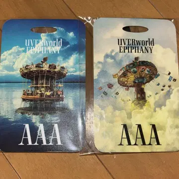 UVERworld EPIPHANY 스트랩 패스 2종 세트