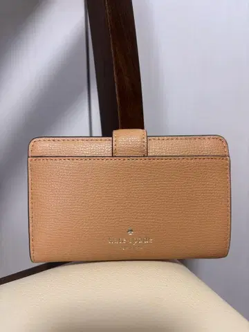 kate spade 접이식 지갑 베이지