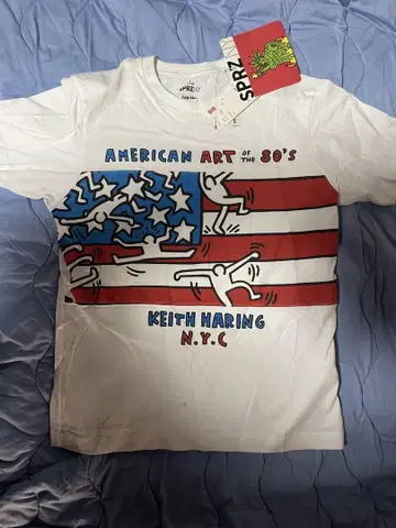Keith Haring 아트 티셔츠 S 사이즈