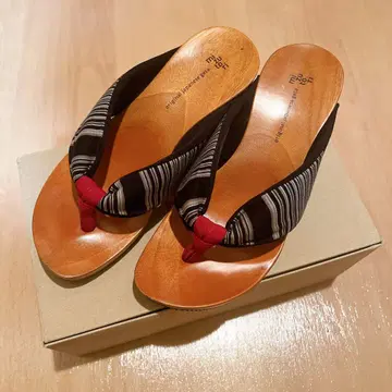 mizutori 일본 나막신 샌들 hitete S 사이즈