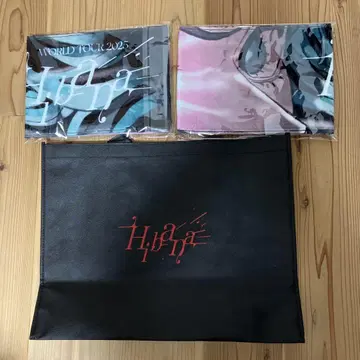 Ado Hibana 머플러 타월 (2장) 필요하세요? 쇼핑백 세트