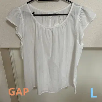 GAP 화이트 반팔 셔츠 택 포함
