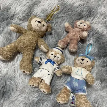 디즈니 더피 셰리 메이 봉제 인형 마스코트 키링