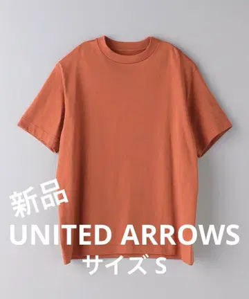 [새상품] UA 사이드 심리스 크루넥 티셔츠 ORANGE S