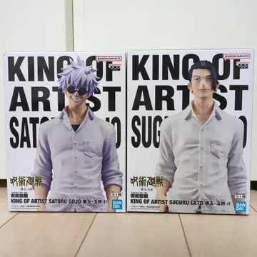 주술회전 KING OF ARTIST 고죠 사토루 게토 스구루 피규어