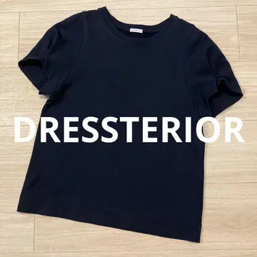 DRESSTERIOR 드레스테리아 크루넥 컷소 반팔 티셔츠