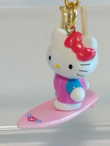 새상품급 헬로키티 서핑 키링 2000년 헤이세이 레트로