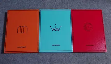MAMAMOO 앨범 CD 3개 세트 트레이딩 카드 미포함