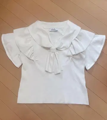 다즈린 프릴 반팔 상의
