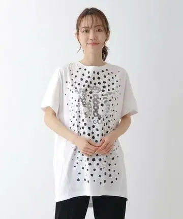 히로코비스 레오파드 패턴 튜닉 빅 사이즈 13호